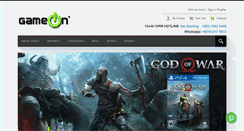 Desktop Screenshot of gameon.com.my